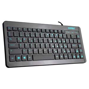 EVEREST KB-410 Kablolu USB Mini Klavye