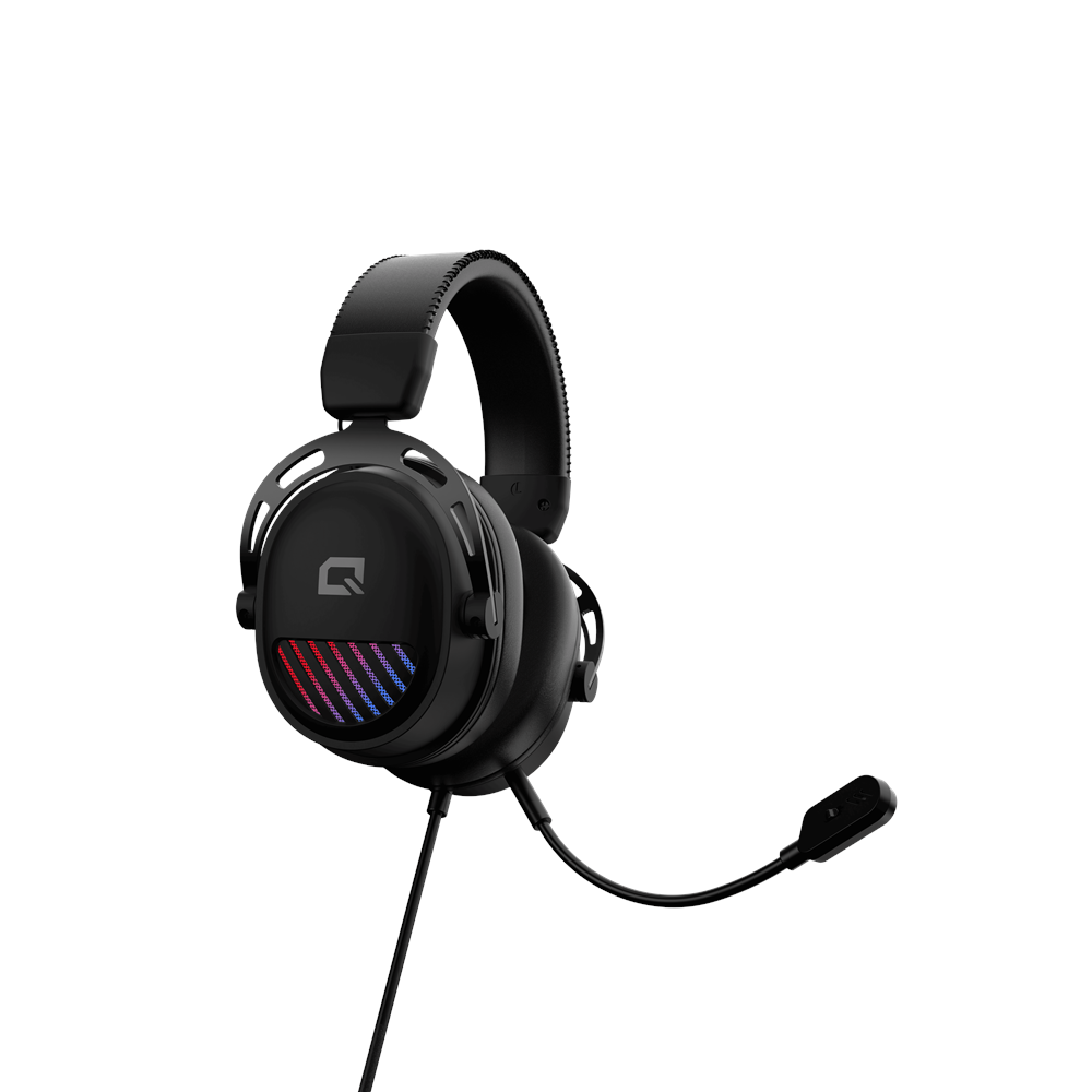 QUANTUM Kablolu USB RGB Gaming Kulaklık
