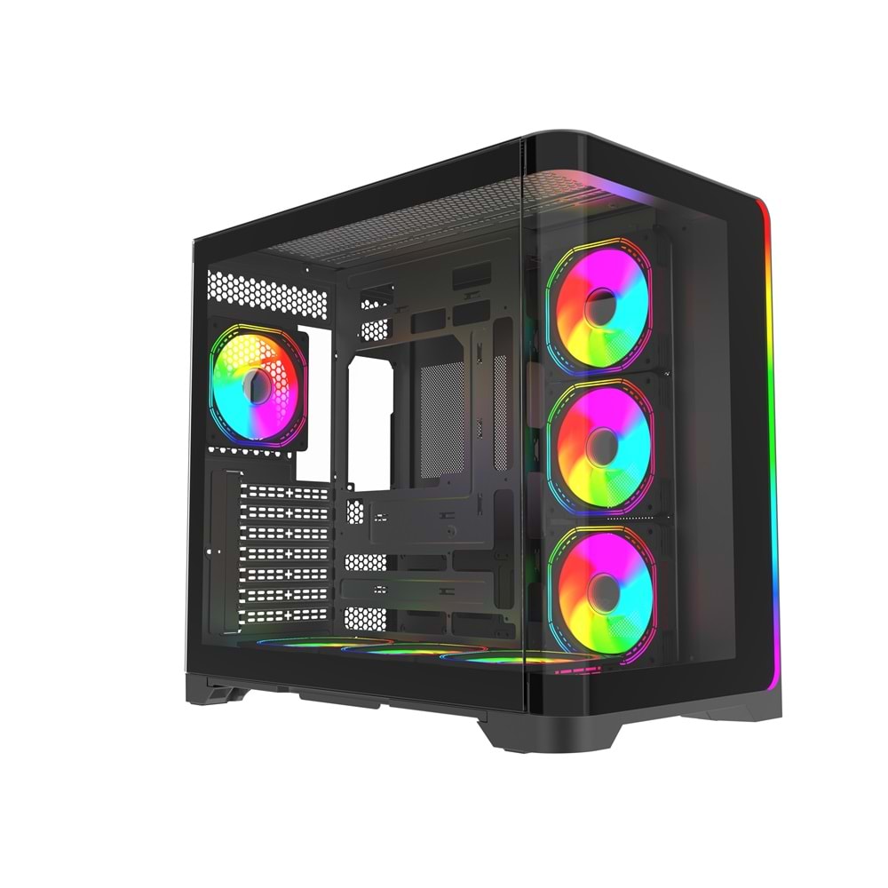 QUANTUM STORMFORGE 7x120mm ARGB Gaming Pc Kasası