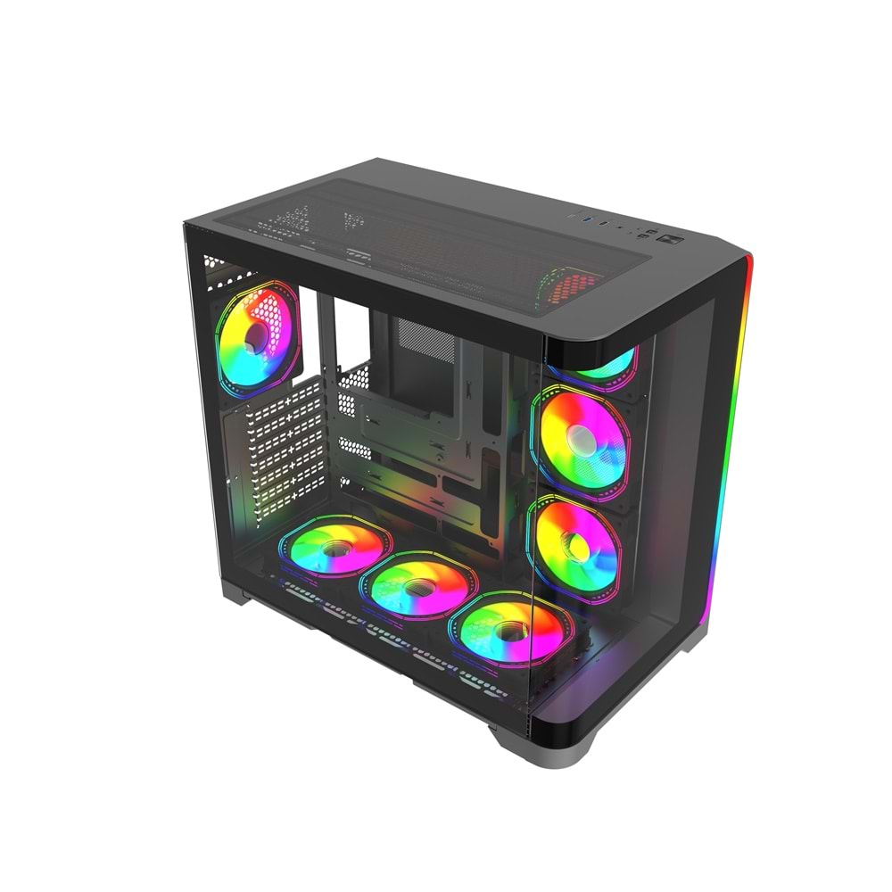 QUANTUM STORMFORGE 7x120mm ARGB Gaming Pc Kasası