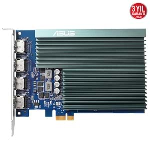 ASUS GT730 2GB 4H-SL-2GD5 GDDR5 64bit 4X HDMI PCIe 16X v2.0 Fansız 