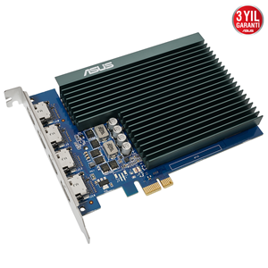 ASUS GT730 2GB 4H-SL-2GD5 GDDR5 64bit 4X HDMI PCIe 16X v2.0 Fansız 