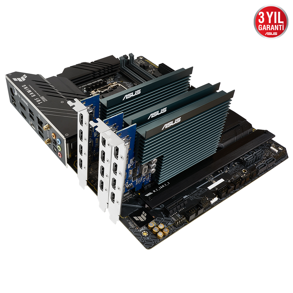 ASUS GT730 2GB 4H-SL-2GD5 GDDR5 64bit 4X HDMI PCIe 16X v2.0 Fansız 