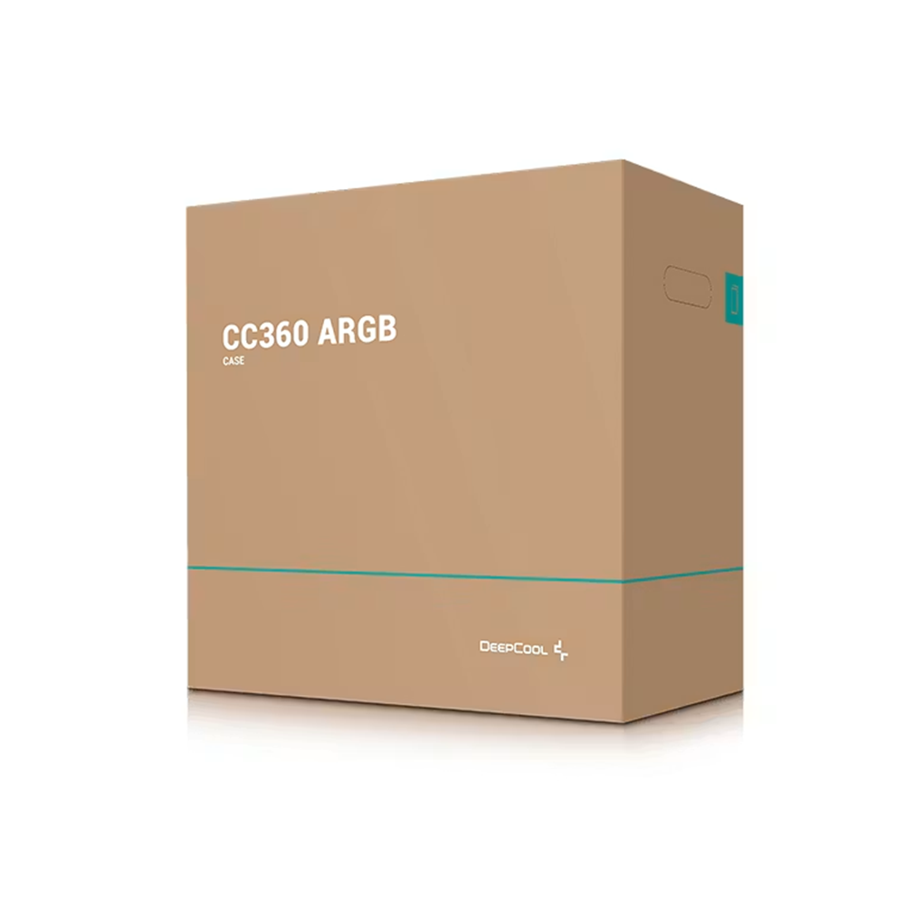 DEEPCOOL CC360 3-ARGB Fanlı Gaming Micro-Tower PC Kasası