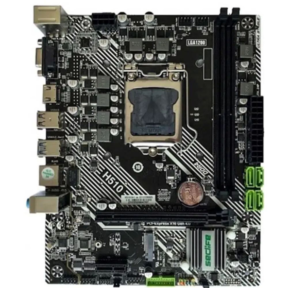 Seclife H510DA DDR4 HDMI PCIe 16X v3.0 1200p mATX