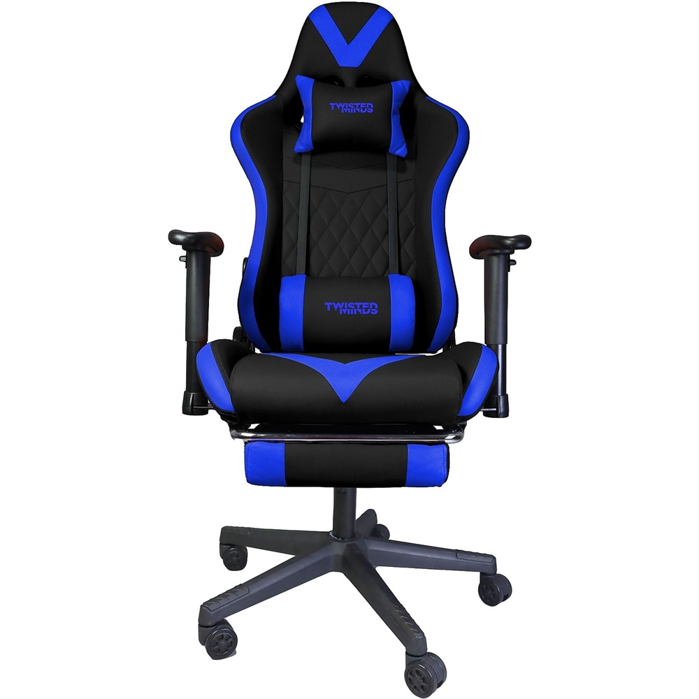 TWISTED MINDS TM8250 Comfort E-Spor Siyah/Mavi Oyuncu Koltuğu
