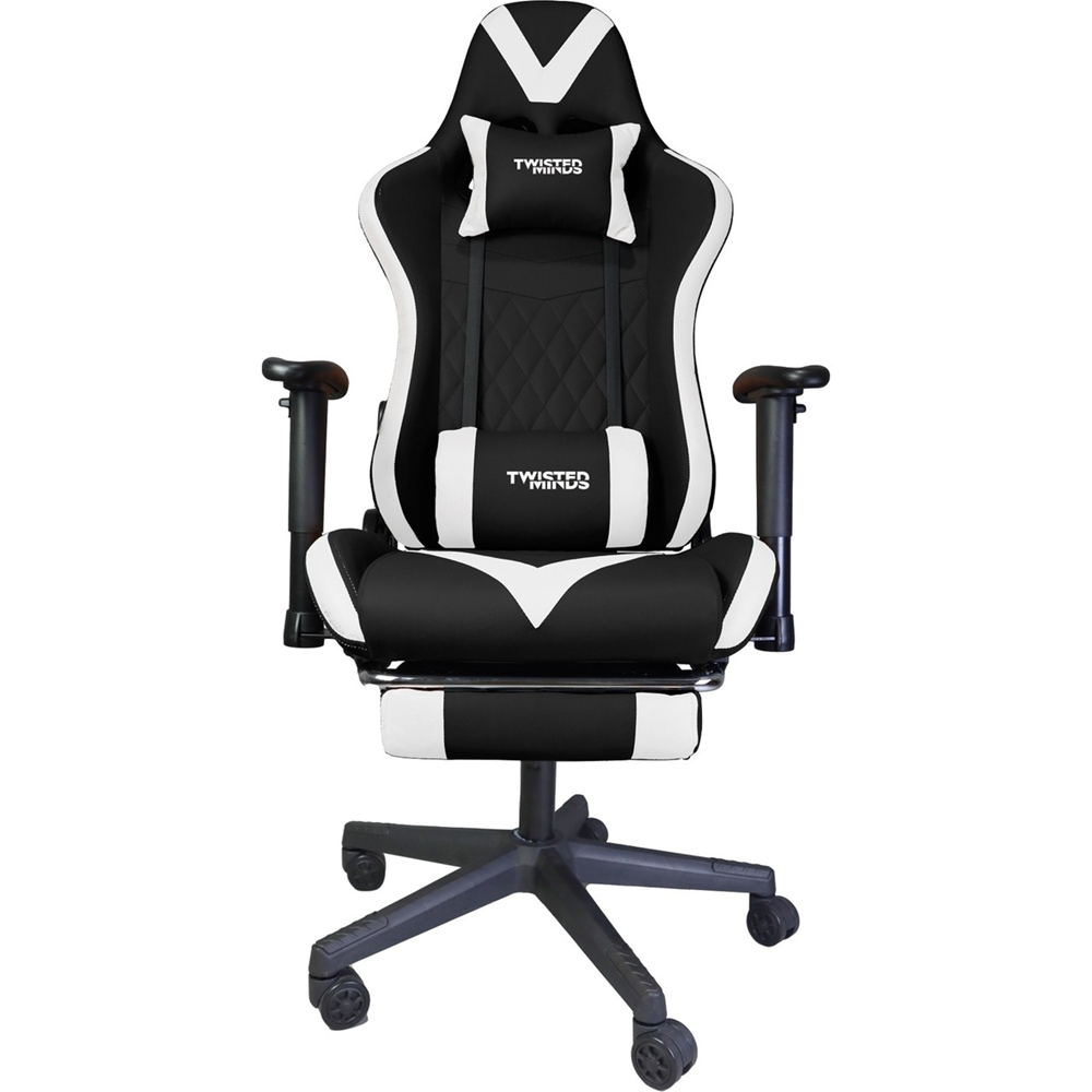 TWISTED MINDS TM8250 Comfort E-Spor Siyah/Beyaz Oyuncu Koltuğu
