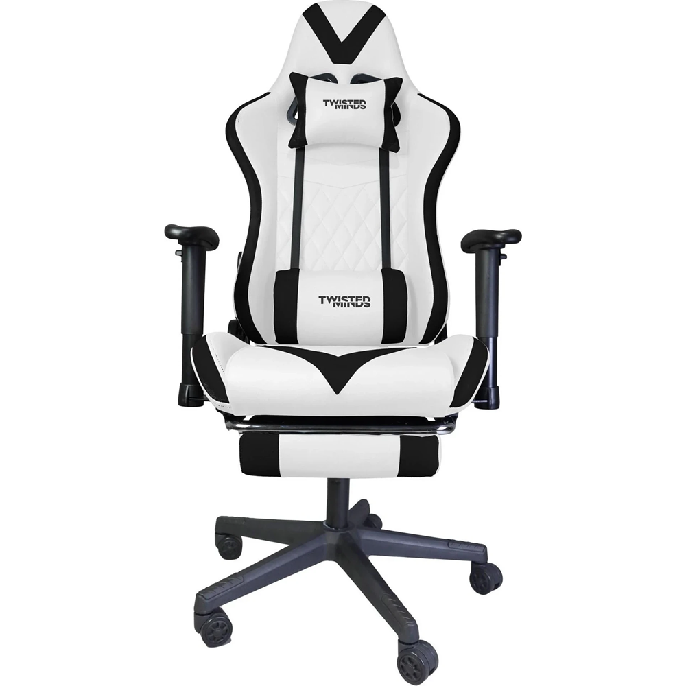 TWISTED MINDS TM8250 Comfort E-Spor Siyah/Beyaz Oyuncu Koltuğu