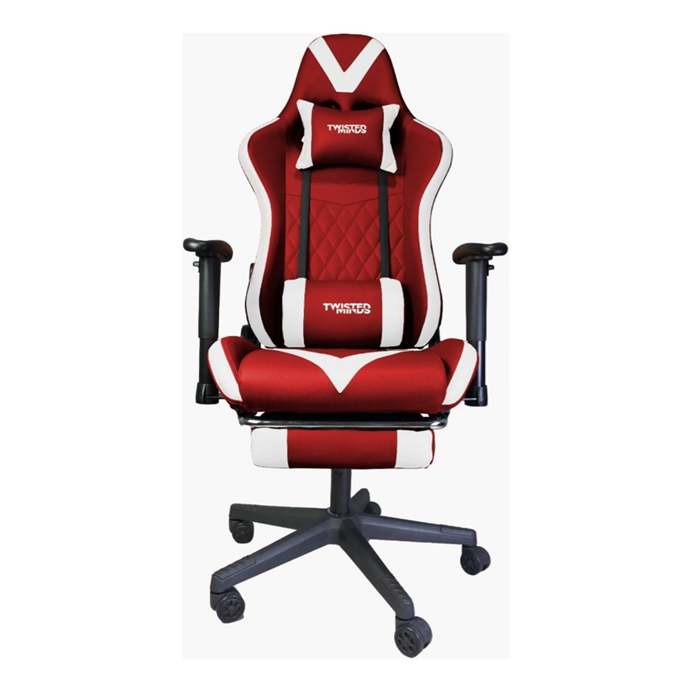TWISTED MINDS TM8250 Comfort E-Spor Kırmızı/Beyaz Oyuncu Koltuğu