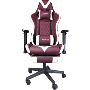 TWISTED MINDS TM8250 Comfort E-Spor Bordo/Beyaz Oyuncu Koltuğu