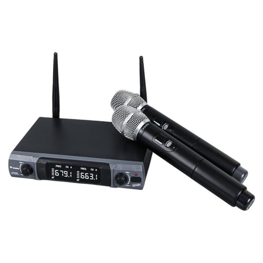 WESTA 2x48kanal UHF El Mikrofon Seti WM-202H