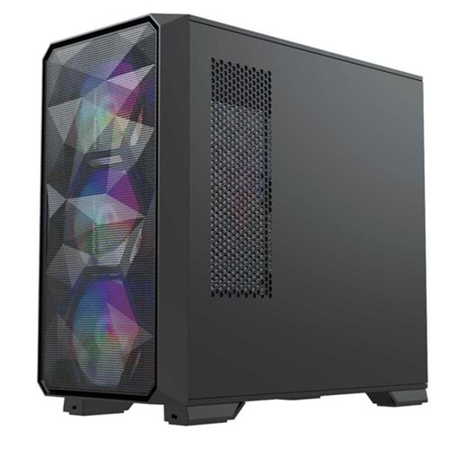 DRAGOS 600W 80+ DIAMOND 4-RGB FANLI GAMING MID-TOWER PC KASASI