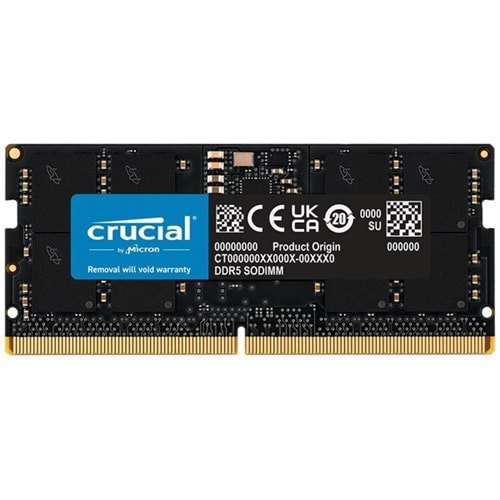 CRUCIAL 16GB DDR5 5200MHZ NOTEBOOK RAM VALUE CT16G52C42S5