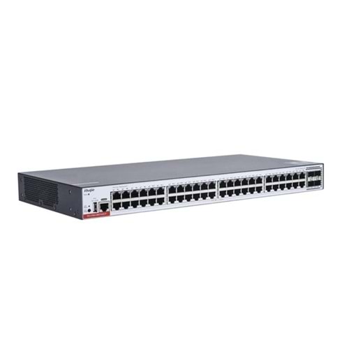 RUIJIE 48port RG-CS83-48GT4XS-P GIGABIT 4-10GBE SFP+ 405W LAYER3 YÖNETİLEBİLİR POE SWITCH