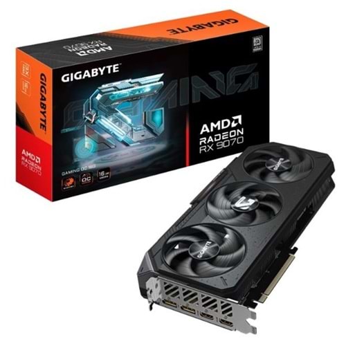 GIGABYTE 16GB RX9070 GAMING GV-R9070GAMING OC-16GD GDDR6 HDMI-DP PCIE 5.0
