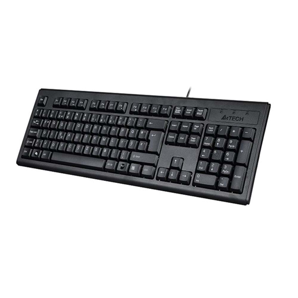 A4 TECH KM-720 USB F Trk Siyah Multimedya Klavye