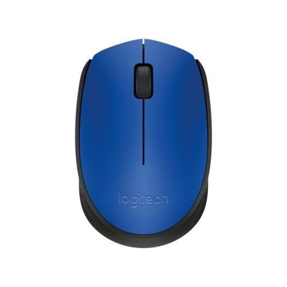 LOGITECH M171 Nano Alıcılı Kablosuz Mavi Mouse