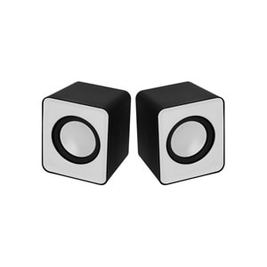 FRISBY FS-334U 1+1 USB Siyah/Beyaz Hoparlör