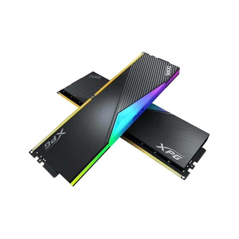 XPG 64GB (2X 32GB) DDR5 6400MHZ CL32 RGB DUAL KIT PC RAM LANCER AX5U6400C3232G-DCLARBK