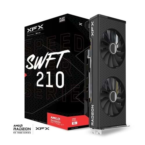 XFX 12GB RX7700XT SPEEDSTER SWFT 210 EX-RX-77TSWFTFP GDDR6 128bit PCIE 4.0