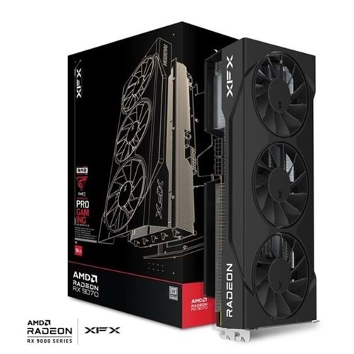 XFX 16GB RX9070 SWIFT OC RX-97SWFT3B7 GDDR6 256Bit PCIE 5.0