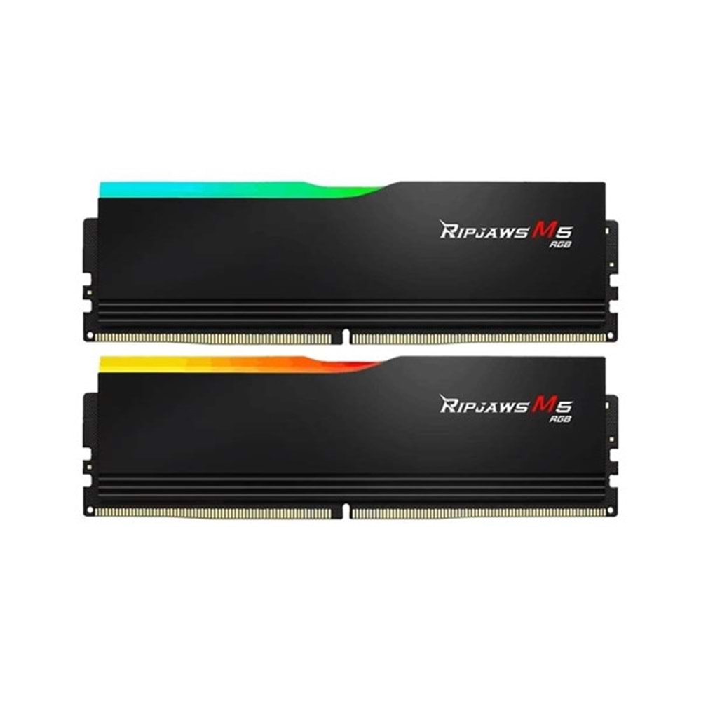 GSKILL 32GB (2X 16GB) DDR5 6000MHZ CL36 RGB DUAL KIT PC RAM RIPJAWS M5 F5-6000J3636F16GX2-RM5RK