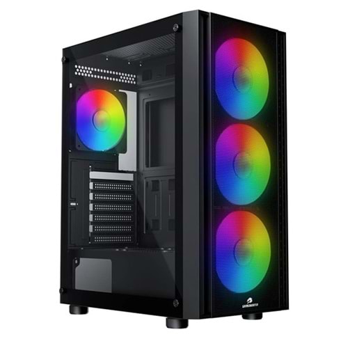 GAMEBOOSTER 600W CASTLE A651B GAMING MID-TOWER PC KASASI