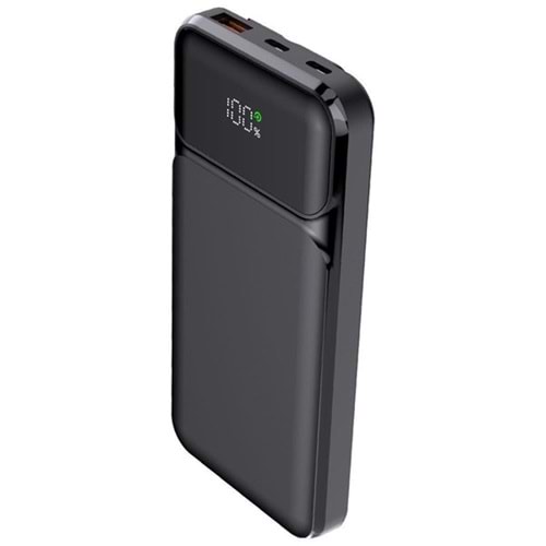 POWERBOOST NIGHT 105B 10000mAh 22.5W LCD Siyah Taşınabilir Şarj Cihazı Powerbank