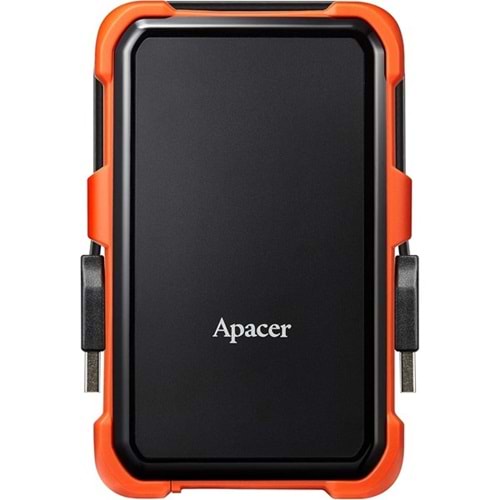 APACER 1TB AC630 AP1TBAC630T-1 USB 3.1 Askeri Sınıf Darbeye Dayanıklı Taşınabilir Disk Turuncu 