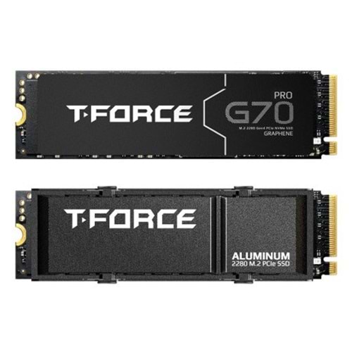 TEAM 2TB T-FORCE G70 PRO TM8FFH002T0C129 7400-5500MB/s M2 NVME GEN4 DİSK SOĞUTUCULU