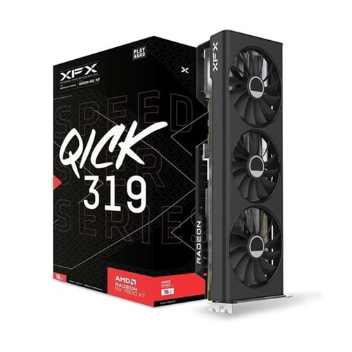 XFX 16GB RX7800XT SPEEDSTER QICK 319 RX-78TQICKF9 GDDR6 256bit HDMI-DP PCIE 4.0