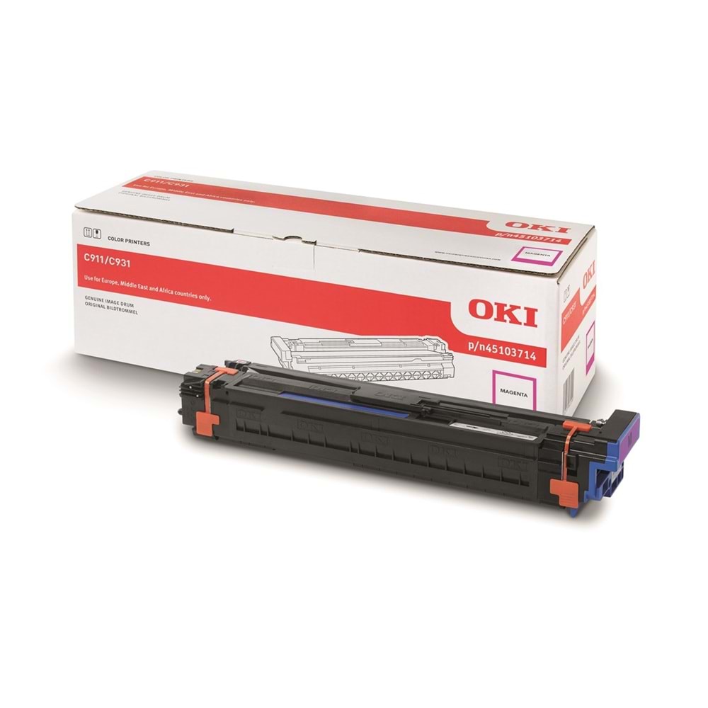 OKI 45103714 C911/C931 Macenta Orijinal Drum Ünitesi 40.000 Sayfa