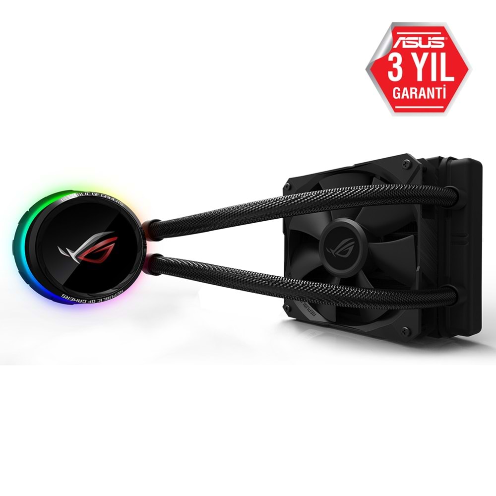 ASUS 120mm ROG RYUO 120 OLED RGB AM5-1851p Sıvı Soğutmalı İşlemci Fanı 90RC0010-M0UAY0