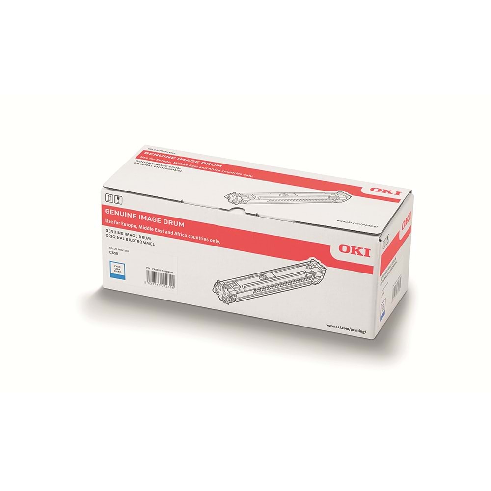 OKI 09006132 C650/C651 Cyan Orijinal Görüntüleme Drum Ünitesi 50.000 Sayfa