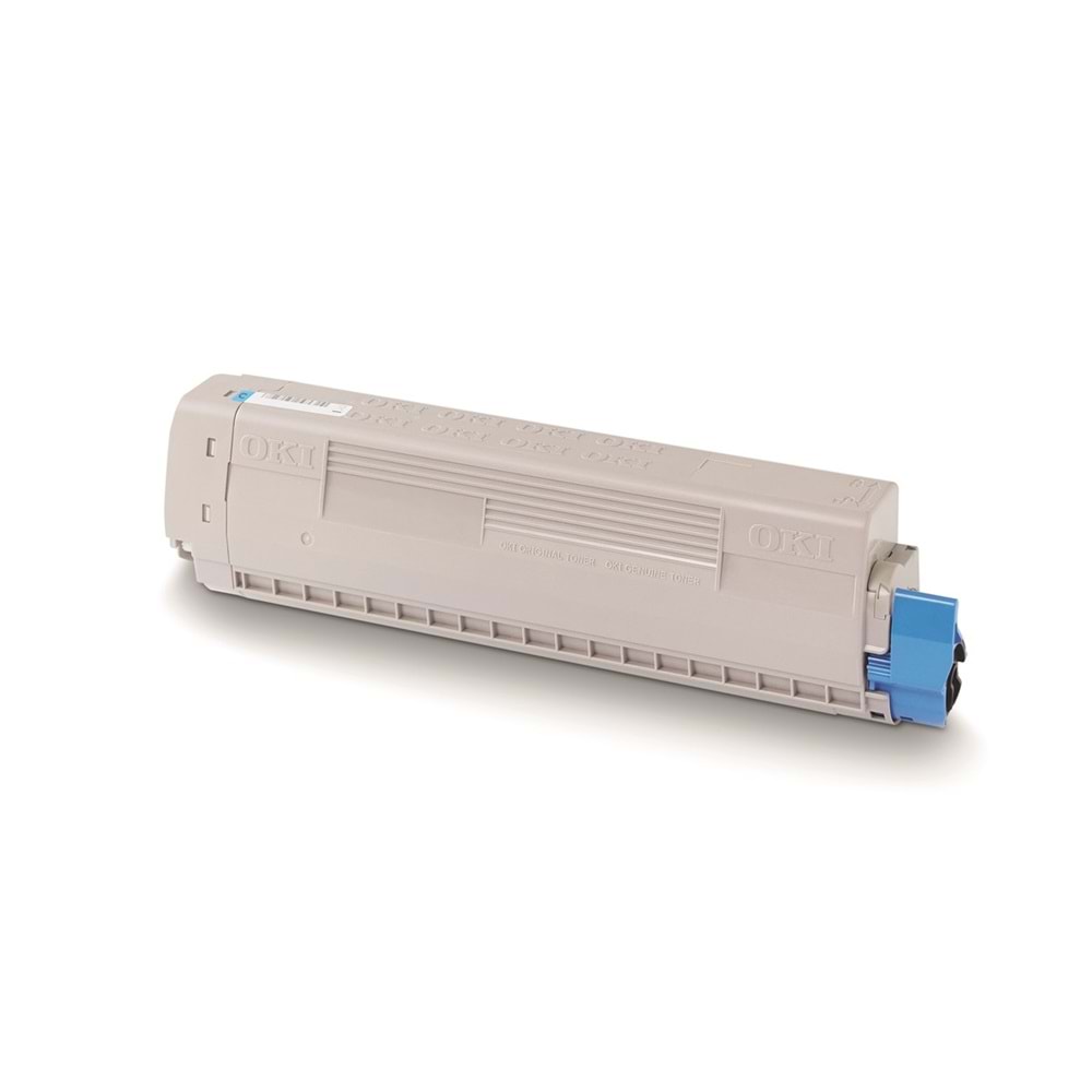 OKI MC853 / MC873 Cyan Orijinal Toner Kartuşu (7.300 Sayfa) - 45862839