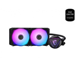 MSI 240mm MAG CORELIQUID 240R V2 RGB AM5-1851p Sıvı Soğutmalı İşlemci Fanı