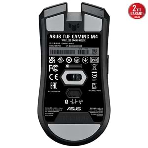 ASUS TUF Gaming M4 Wireless P306 90MP02F0-BMUA00 12000 DPI Kablosuz Gaming Mouse Siyah