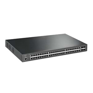 TP-LINK 48port PoE 500W 4-10GbE SFP Gigabit Layer 2 Yönetilebilir Switch TL-SG3452XP