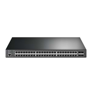 TP-LINK 48port PoE 500W 4-10GbE SFP Gigabit Layer 2 Yönetilebilir Switch TL-SG3452XP