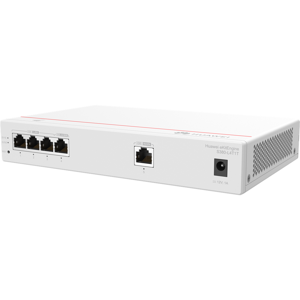 HUAWEI eKitEngine S380-L4T1T 1×GE WAN 4×GE LAN 32 AP Yönetimli Gigabit Çoklu Servis Ağ Geçidi