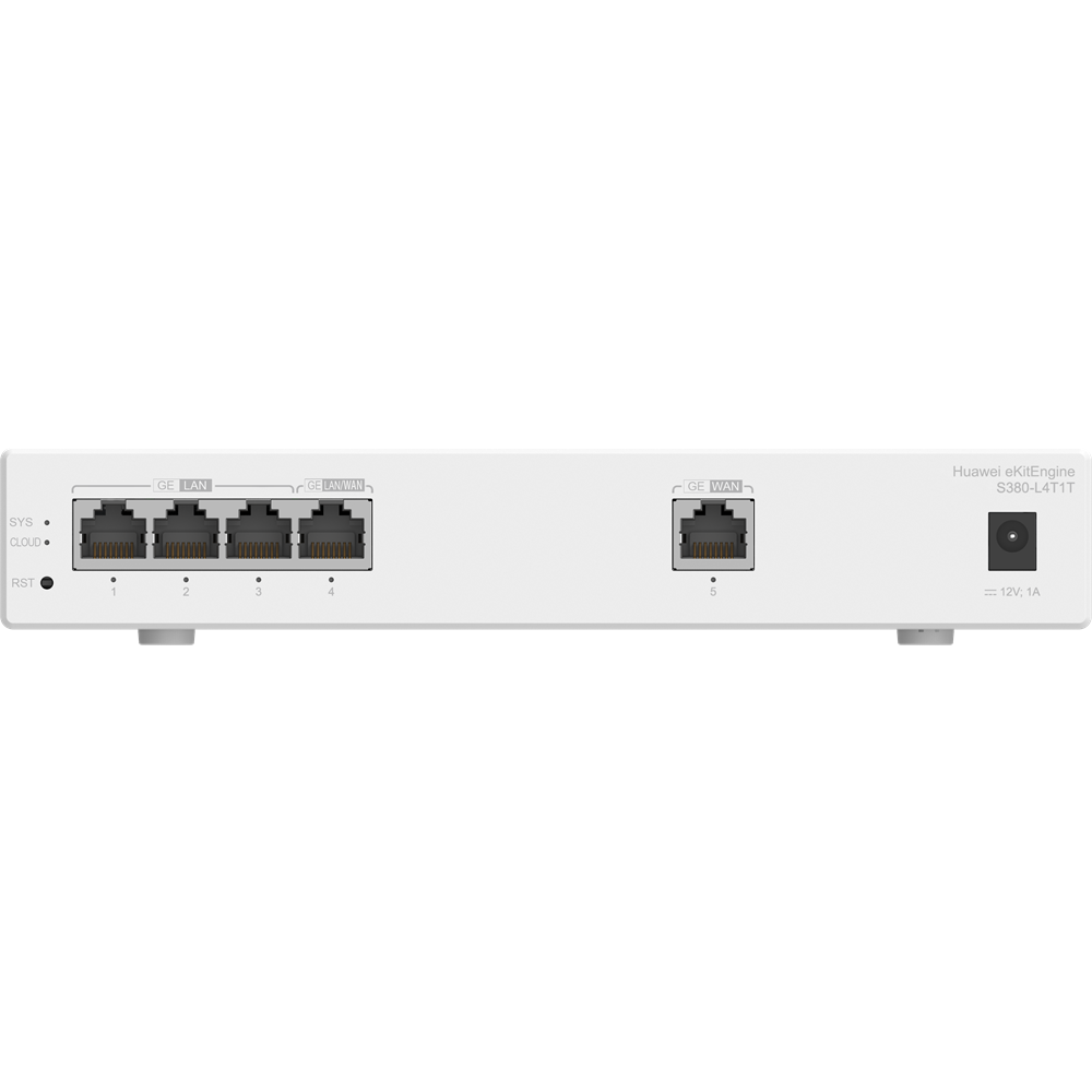 HUAWEI eKitEngine S380-L4T1T 1×GE WAN 4×GE LAN 32 AP Yönetimli Gigabit Çoklu Servis Ağ Geçidi