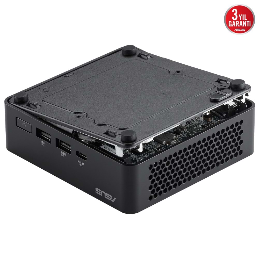 ASUS CORE 3 100U-RAM DİSK YOK-FDOS MINI PC / NUC14 PRO SLIM KIT NUC14RVKI3 / 90AR0062-M00040