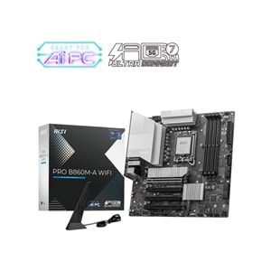 MSI PRO B860M-A WIFI7 DDR5 HDMI-DP TYPEC PCIE 5.0 1851p mATX