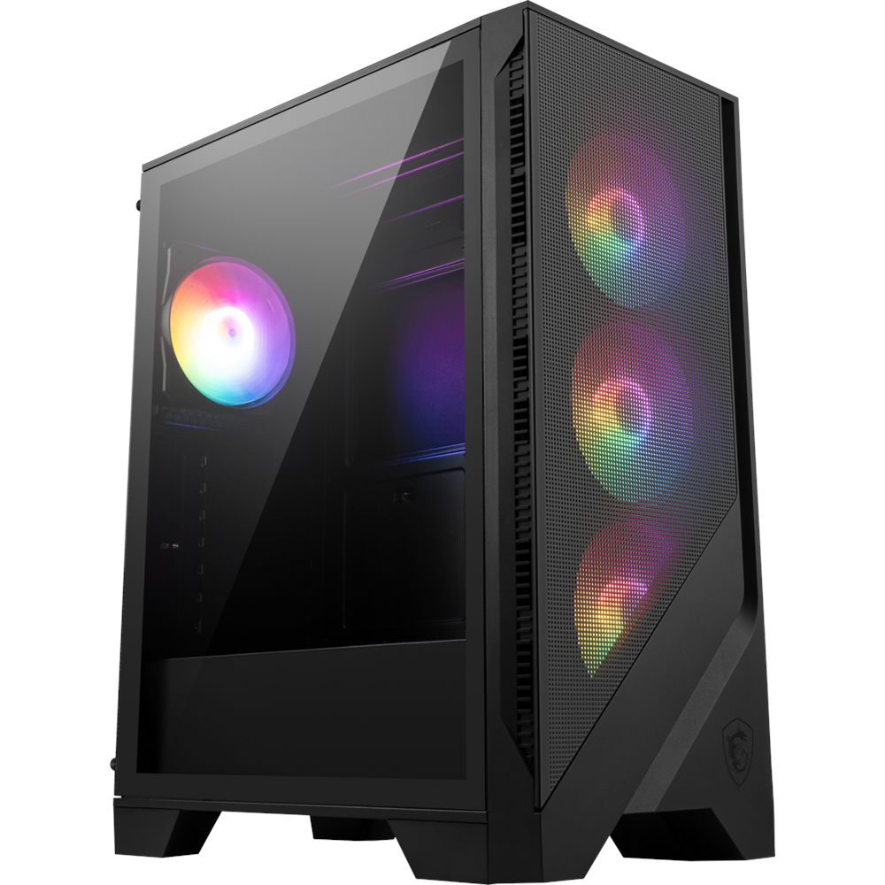 MSI 750W 80+ BRONZE MAG FORGE 121A B75 PCIE5 II Gaming Mid-Tower PC Kasası