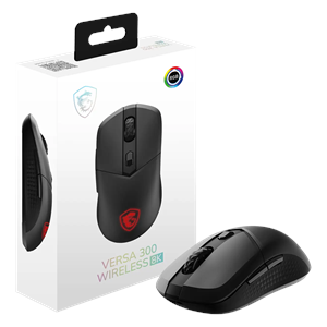 MSI GG VERSA 300 W 8K 26000dpi RGB Kablosuz Gaming Mouse