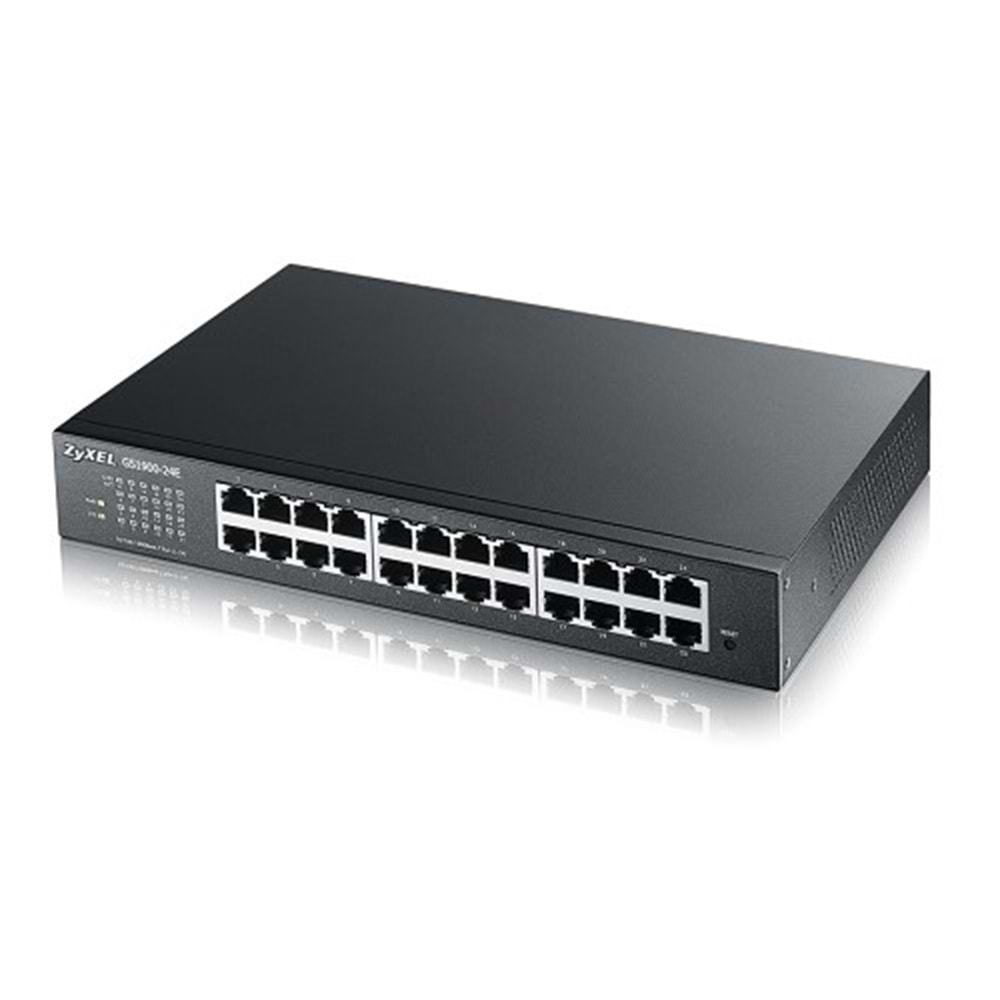 ZyXEL 24port Gigabit Yönetilebilir Switch GS1900-24E