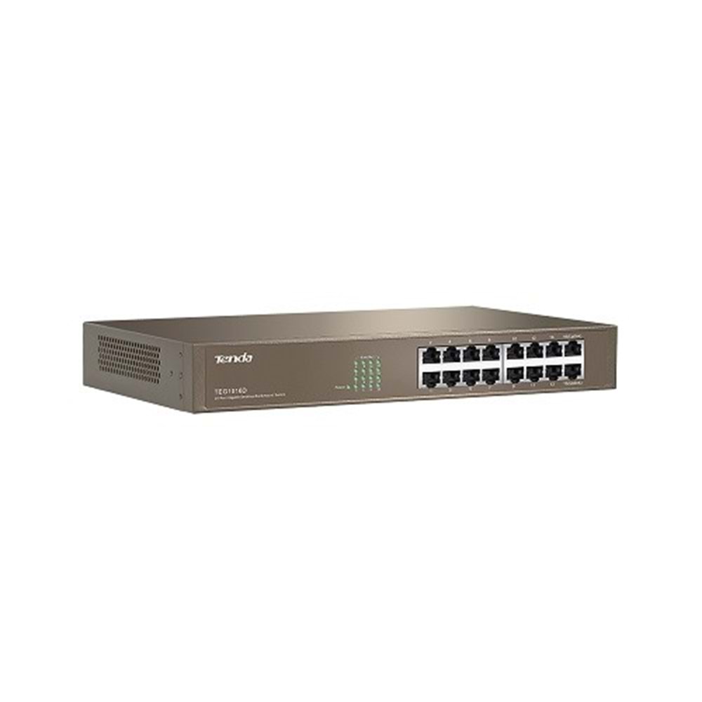 TENDA 16port Gigabit Yönetilemez Switch TEG1016D