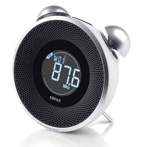 EDIFIER MF240BT TICK-TOCK 8W Rms Çalar Saatli Fm Radyo / Sd Kart Girişli Hoparlör Siyah, Bluetooth