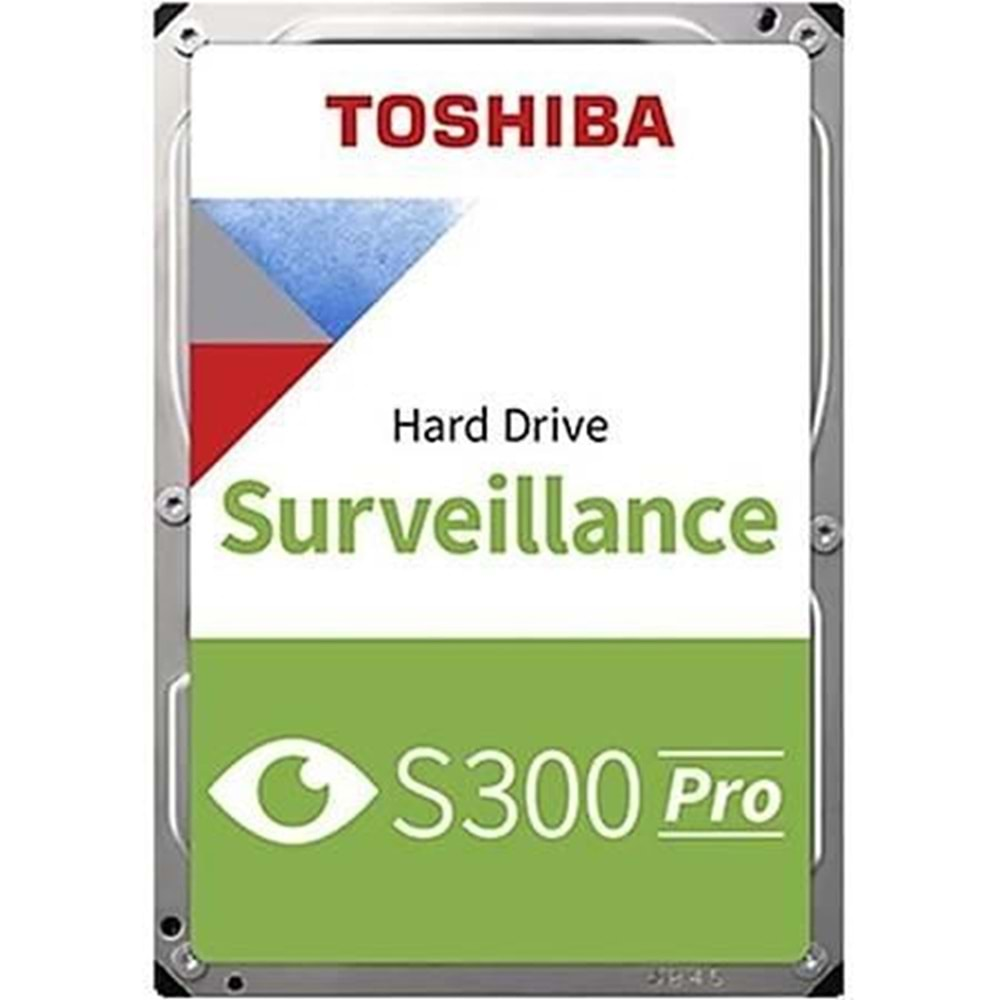 TOSHIBA 10TB S300 PRO MD10ADA10TV 256MB 7200RPM GÜVENLİK DİSKİ