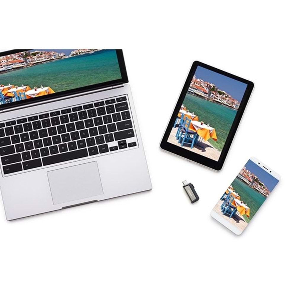 SANDISK 32GB USB 3.1,Type-C Dual Drive SDDDC2-032G-G46 150mb/s Taşınabilir Bellek Metal